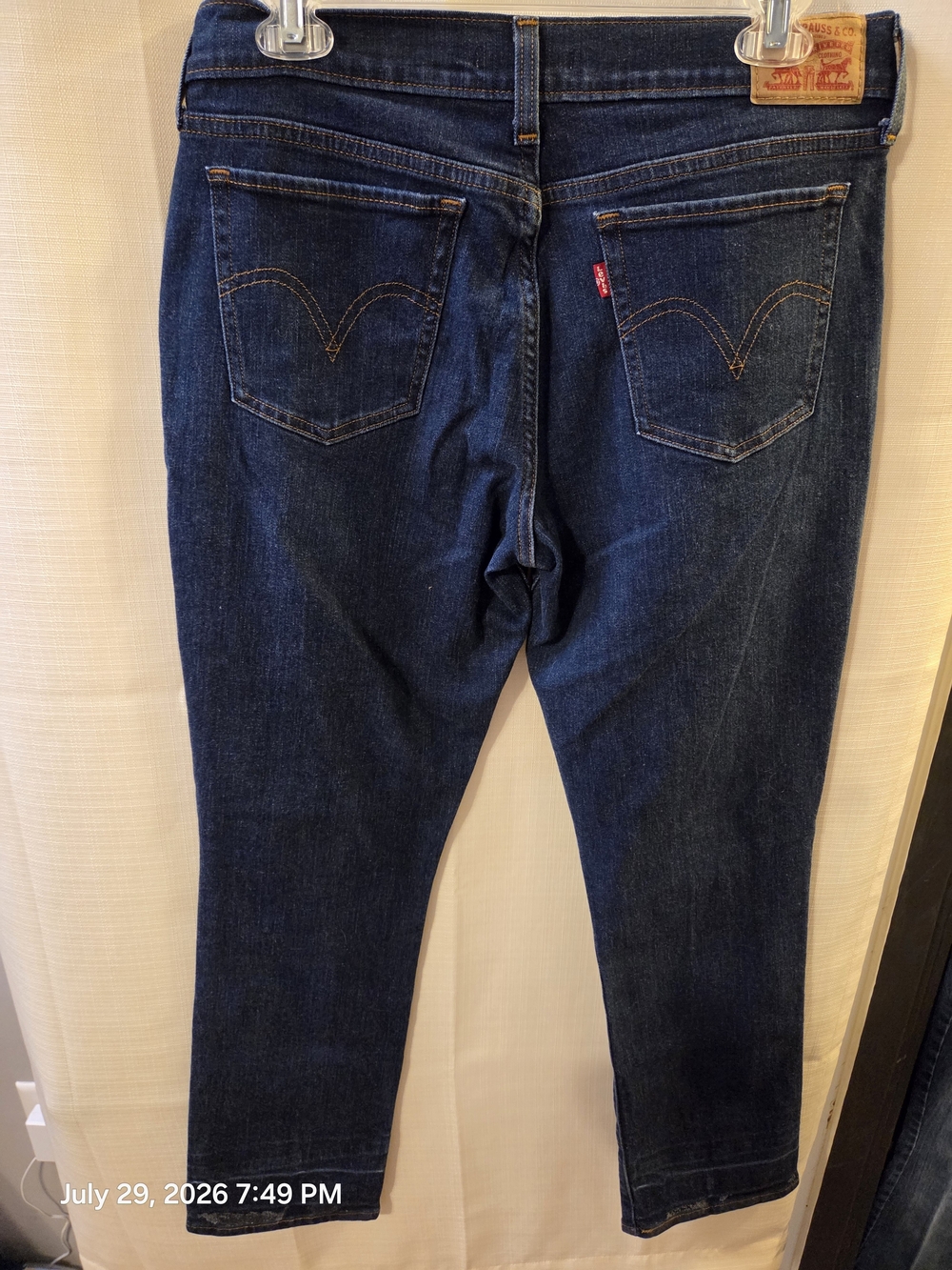 Dark Indigo Women’s Jeans Levi's - Picture 5 of 10